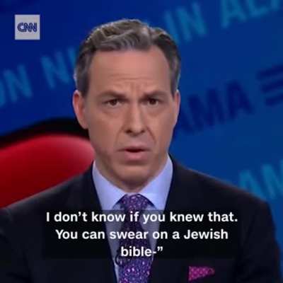 You have to swear on the Bible