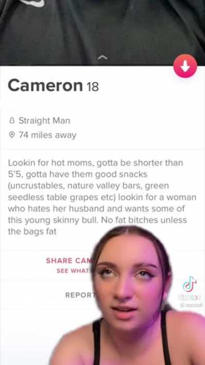 Cameron seems like a treasure