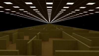 Made this animation of the backrooms