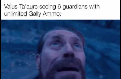 Shame. *Loads Gallahorn*