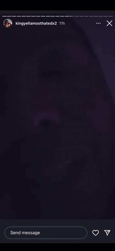 No way this nigga put the phone down and fell to sleep after saying that shit😂<wbr>😂😂