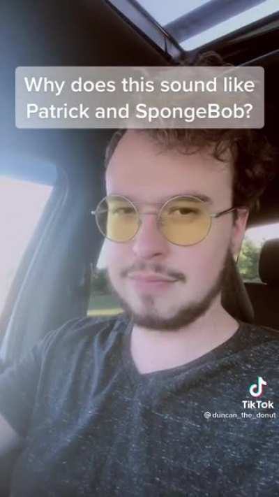 Why does this sound like Patrick and Spongebob?