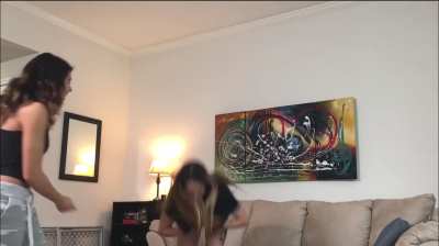 Dinosaur challenge pantsed