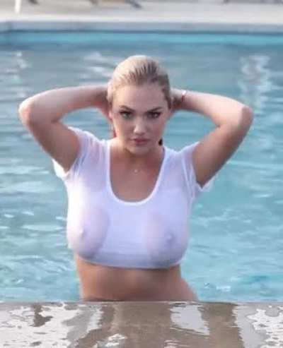 Why does Kate Upton even wear a top?
