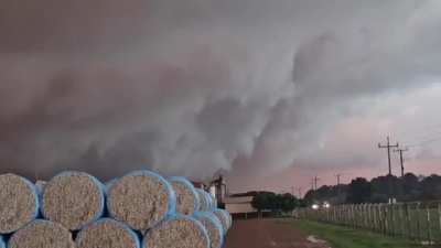 Tempestade de Pó que atingiu a cidade onde moro dia 05/11