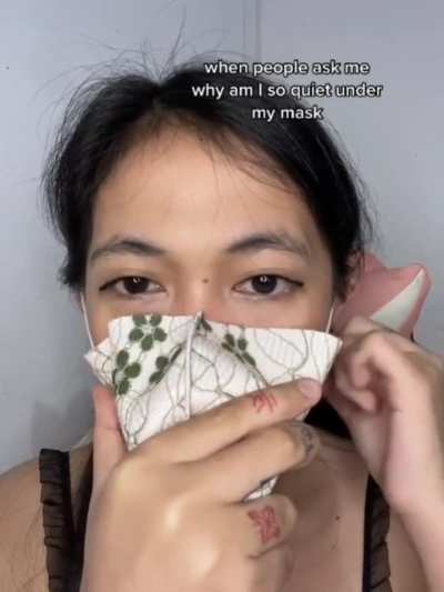Interesting mask.