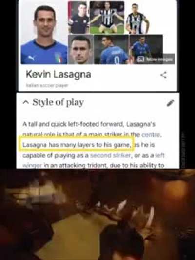 Pasta pizza lasagna