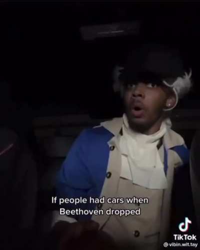 Beethoven spitting mad bars