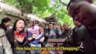 Black Men Went To A Marriage Market In China and Girls Fight For Him