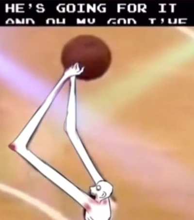 He do be ballin