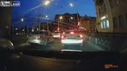 A motorcyclist collided with a tow truck