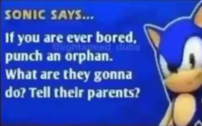 Moldy Sonic?