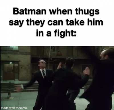 I purposefully glide over to them and use a special takedown.