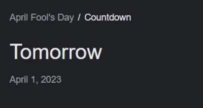 IT'S HAPPENING! OH GOD IT'S HAPPENING!
