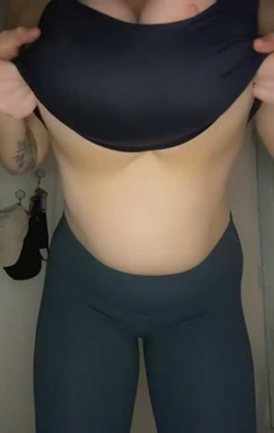 Can we get a quickie in before the gym?