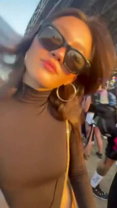Lily Chee at Coachella