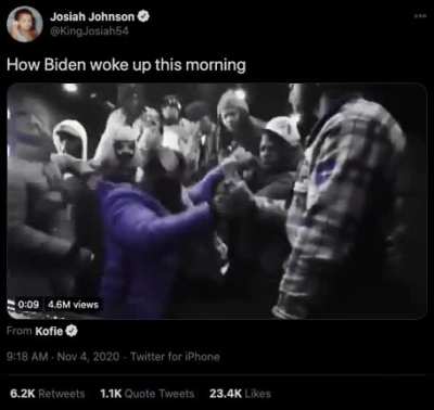 Biden said 