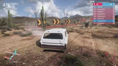 Someone stole my tires mid-air