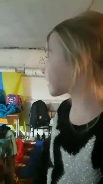 Ukraine Girl Sings 