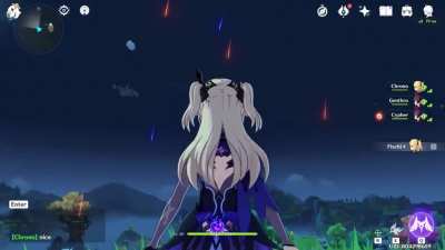 Your Name meteor shower :> (playing with friends really is fun) #archermasterrace