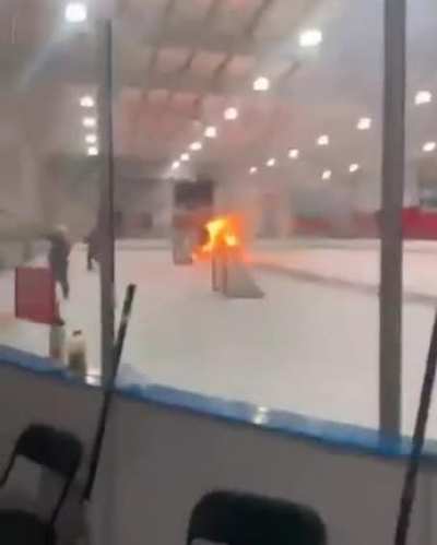 Pretty sure that's not supposed to be on fire
