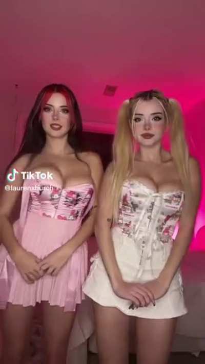 Well they do bounce (Burch Twins)