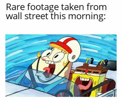 I'd be freaking out to