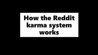 How the reddit K system works