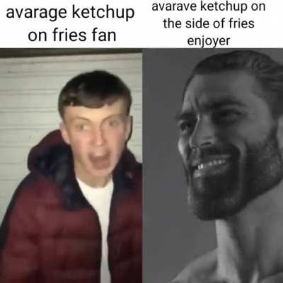 bri'ish gonna storm me after i said fries