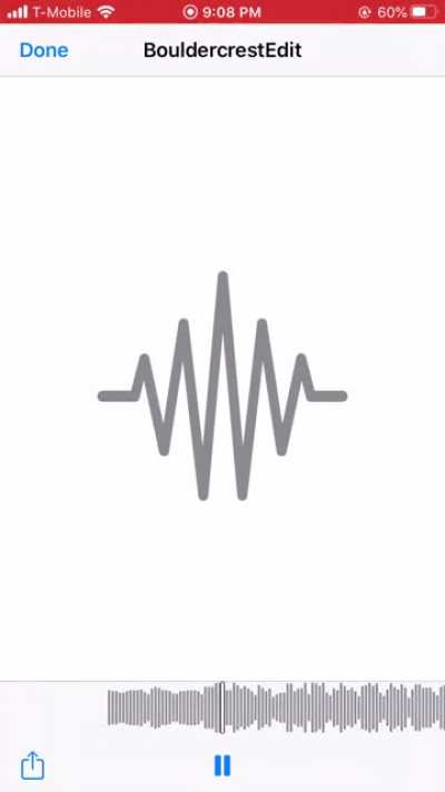 Asked for the bass version of Bouldercrest and got exactly what I deserved. This sub is so helpful thanks y'all