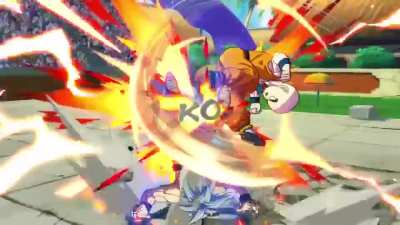 Krillin and The Rock > UI Goku