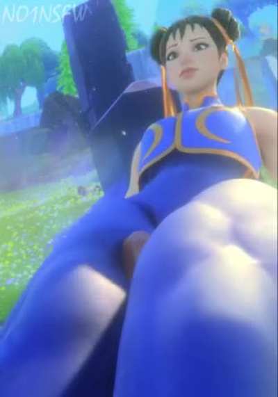 Chun-Li's Thighjob animation (NO1NSFW)