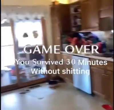 You shid you lose
