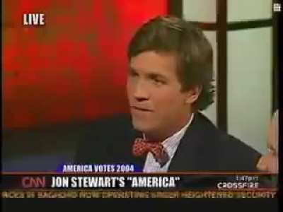 This clip of Jon Stewart obliterating Tucker Carlson will never get old.