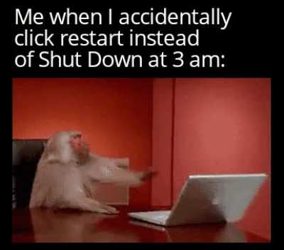 Hate it when it happens.