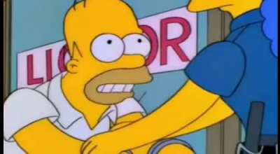 Homer being homer