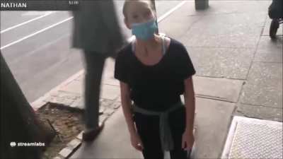 Young black male spreading consciousness about white privilege