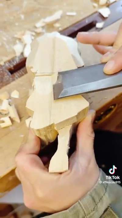 Anya wood carving