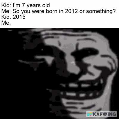 I'm old