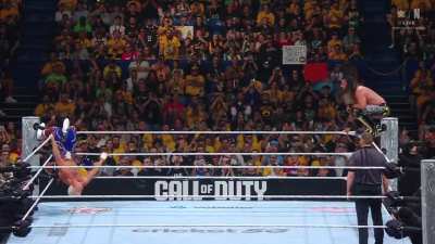 [Crown Jewel spoilers] Coast to coast with his head....