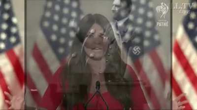 The Ghost of a certain Austrian is possessing this woman