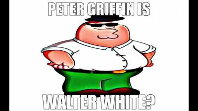 Pyro didn’t give me the weed. But I’m sure Peter will give me meth.