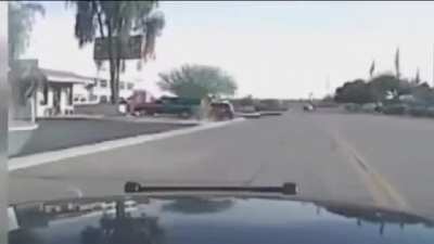 Man Steals Gun and Walks Around Firing It