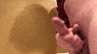 When I visited my parents..so much cum...and a little shadow for you 😂