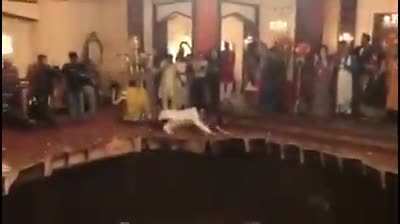 Swept off their feet