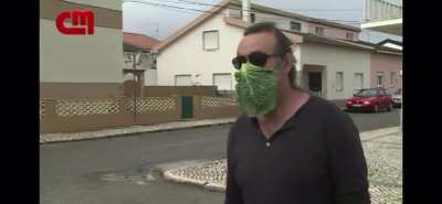 This man is protected