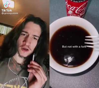 WITH A FORK