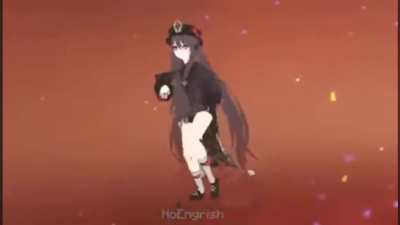 Hu Tao's new idle animation