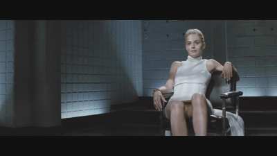 Sharon Stone 1992. Oh the joy of hitting the pause button at the right moment