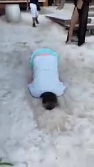 Watch me do a sick caterpillar bro